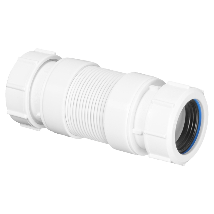 McAlpine MINIFLEX-1 Short Miniflex Flexible Connectors 1.25" X 1.25" Universal Compression Connection
