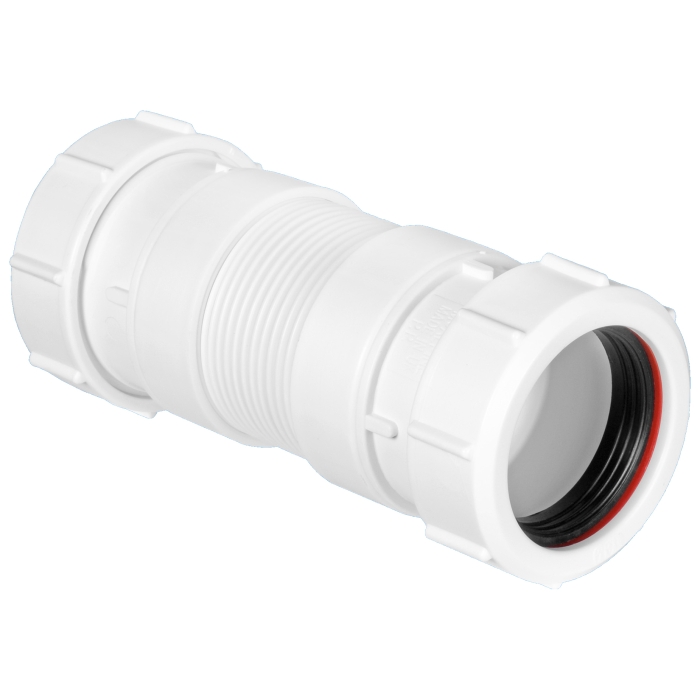 McAlpine MINIFLEX-2 Short Miniflex Flexible Connectors 1.5" X 1.5" Universal Compression Connection