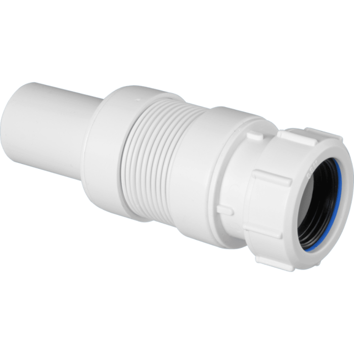 McAlpine MINIFLEX-4 Short Miniflex Flexible Connectors 1.25" Universal Compression Connection X 1.25"Plain Spigot
