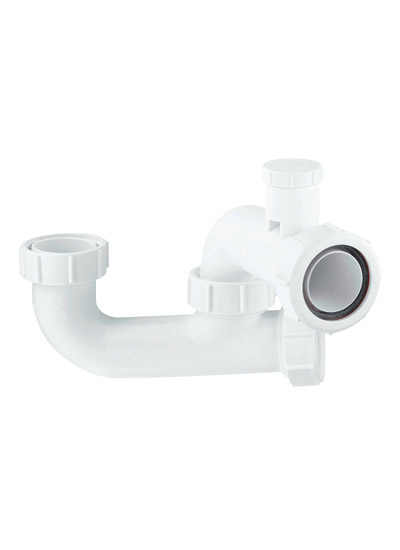 McAlpine SM10v Bath Trap 60mm Seal 1.5" Anti Syphon