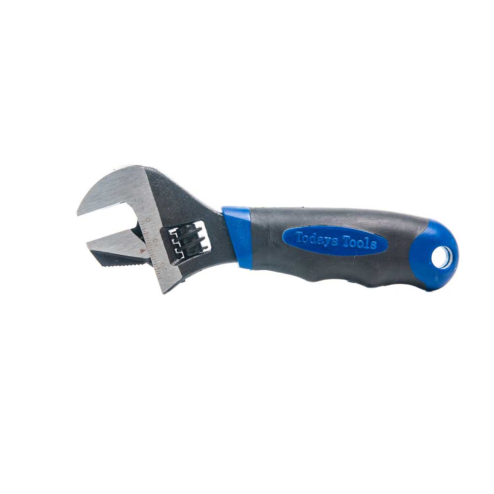 6" REVERSIBLE STUBBY ADJUSTABLE WRENCH