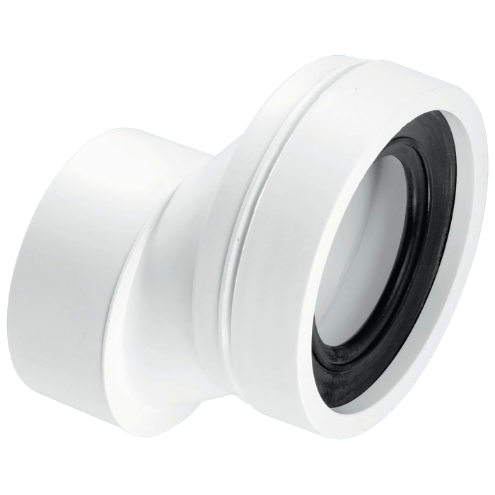 McAlpine WC-CON4B 40mm Offset Rigid WC Connector 110mm Plain End