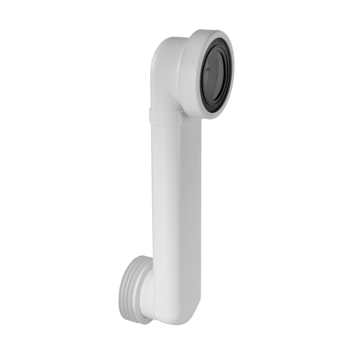 McAlpine WCLO-40 Offset WC Connector 400mm