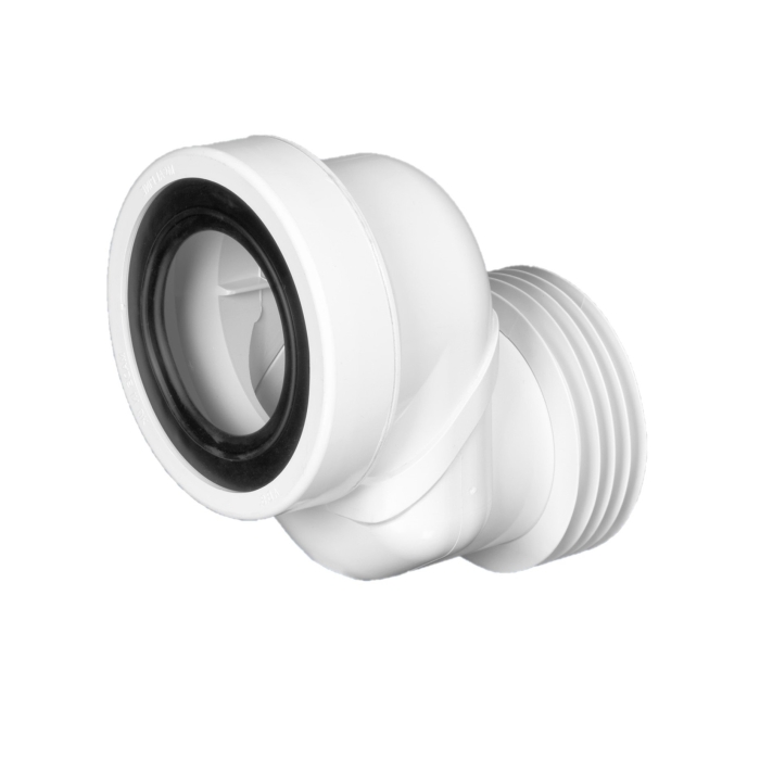 McAlpine WCLO-6 Offset WC Connector 60mm