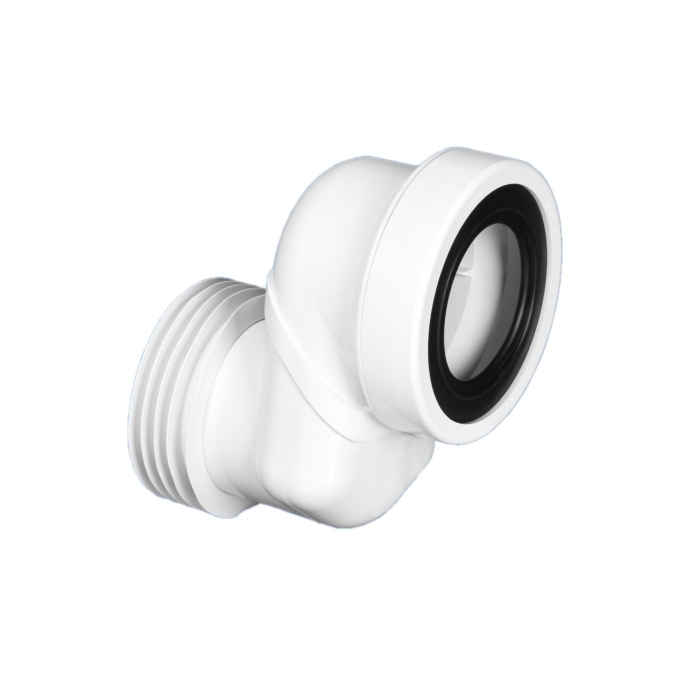 McAlpine WCLO-8 Offset WC Connector 80mm