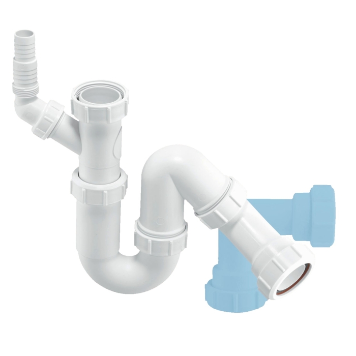 McAlpine WM12 All In One Sink Trap With 135 Degree Nozzle