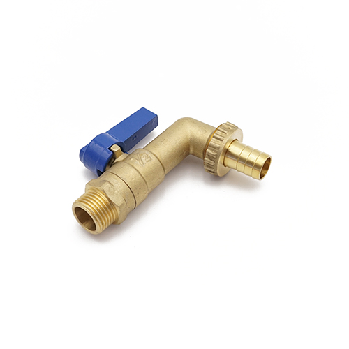 Quarter Master 1/4 Turn Brass Hose Union Bib Tap 1/2"