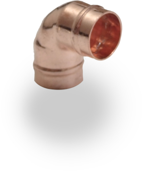 PM Solder Ring 8mm Elbow 90 Degree