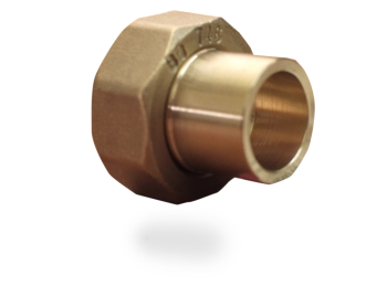 28 / 22mm x 1" UNIVERSAL GAS METER UNION TAIL