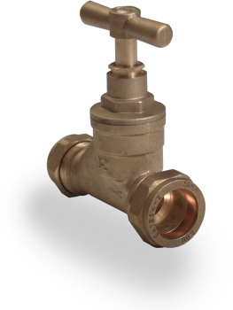 22mm x 25mm MDPE Stop Cock