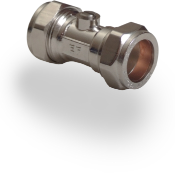 22mm Chrome Ballofix Isolation Valve