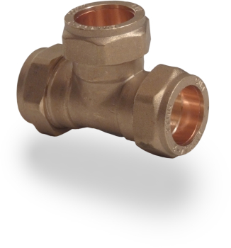 PM 15mm Compression Equal Tee