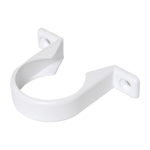 Solvent ABS Pipe Clip 32mm White