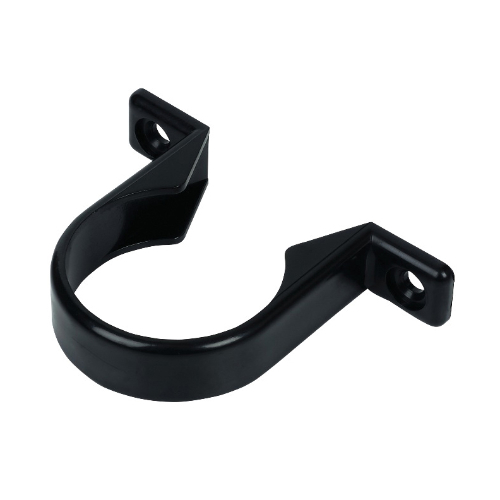 Solvent ABS Pipe Clip 40mm Black