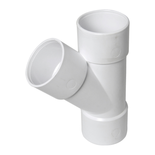 Solvent ABS 135 degree branch 32mm white