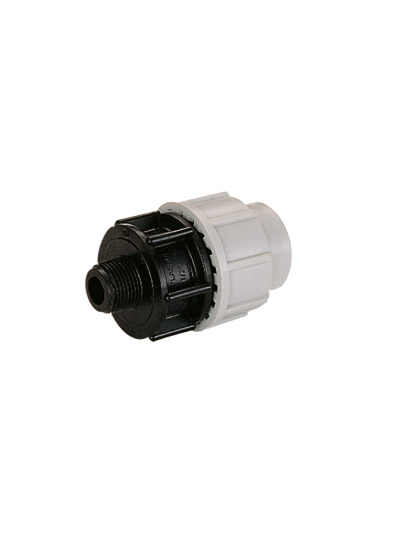 PLASSON adaptor 25mm x1/2" BSP male 7020