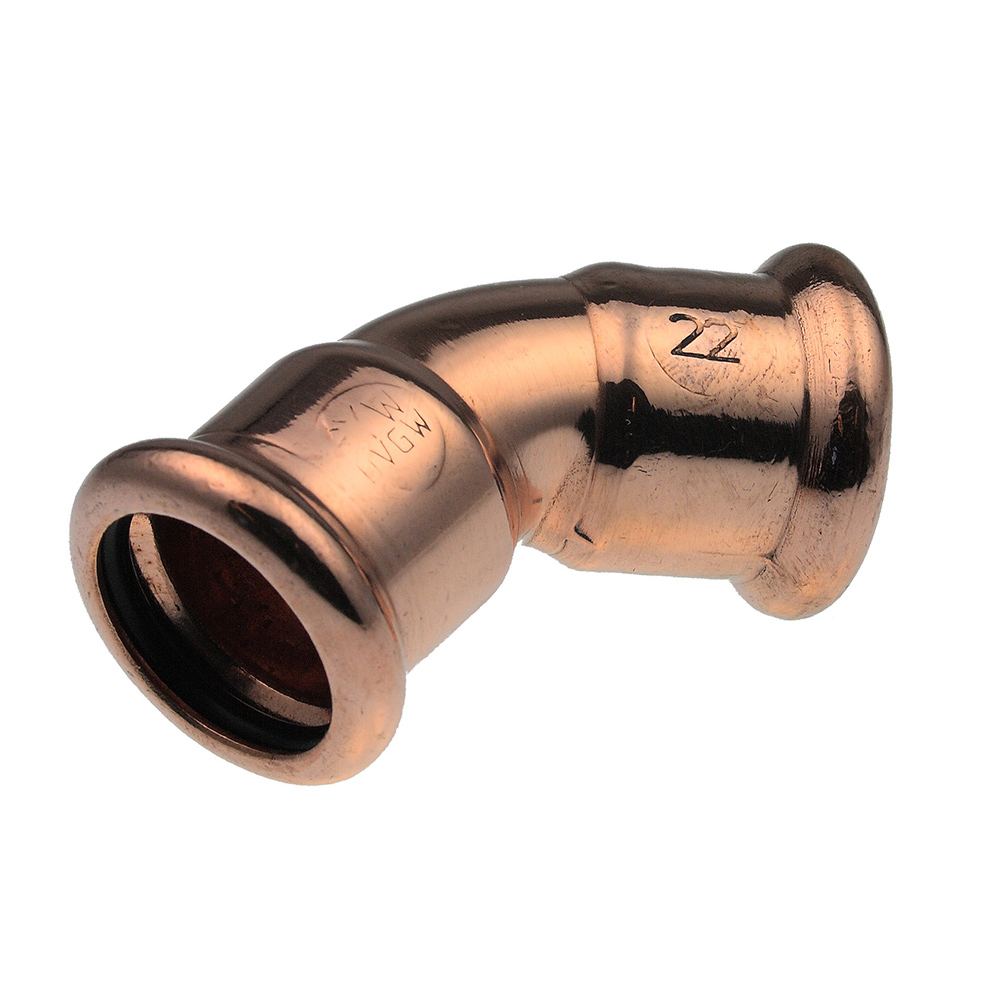 Xpress Copper S21/7041 15mm Press Obtuse Elbow