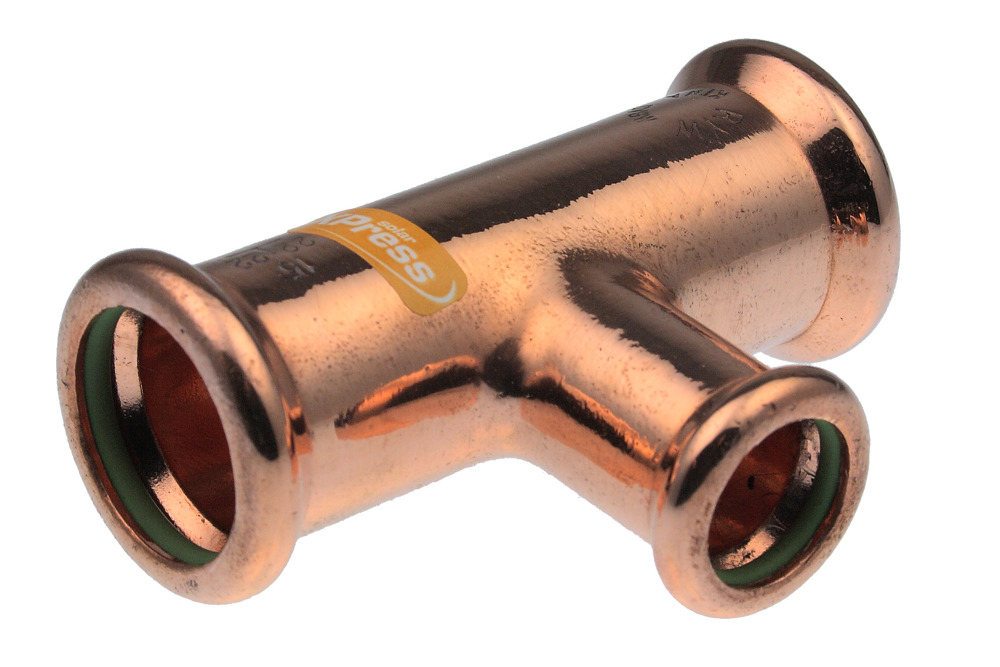 Xpress Copper S25 54x54x35 / 7130 54mm x 35mm x 54mm Press Branch Reduced Tee