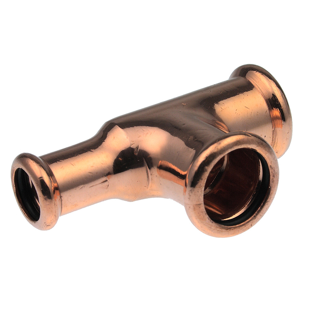 Xpress Copper S26 22x15x22  22mm x 22mm x 15mm Press End Reduced Tee