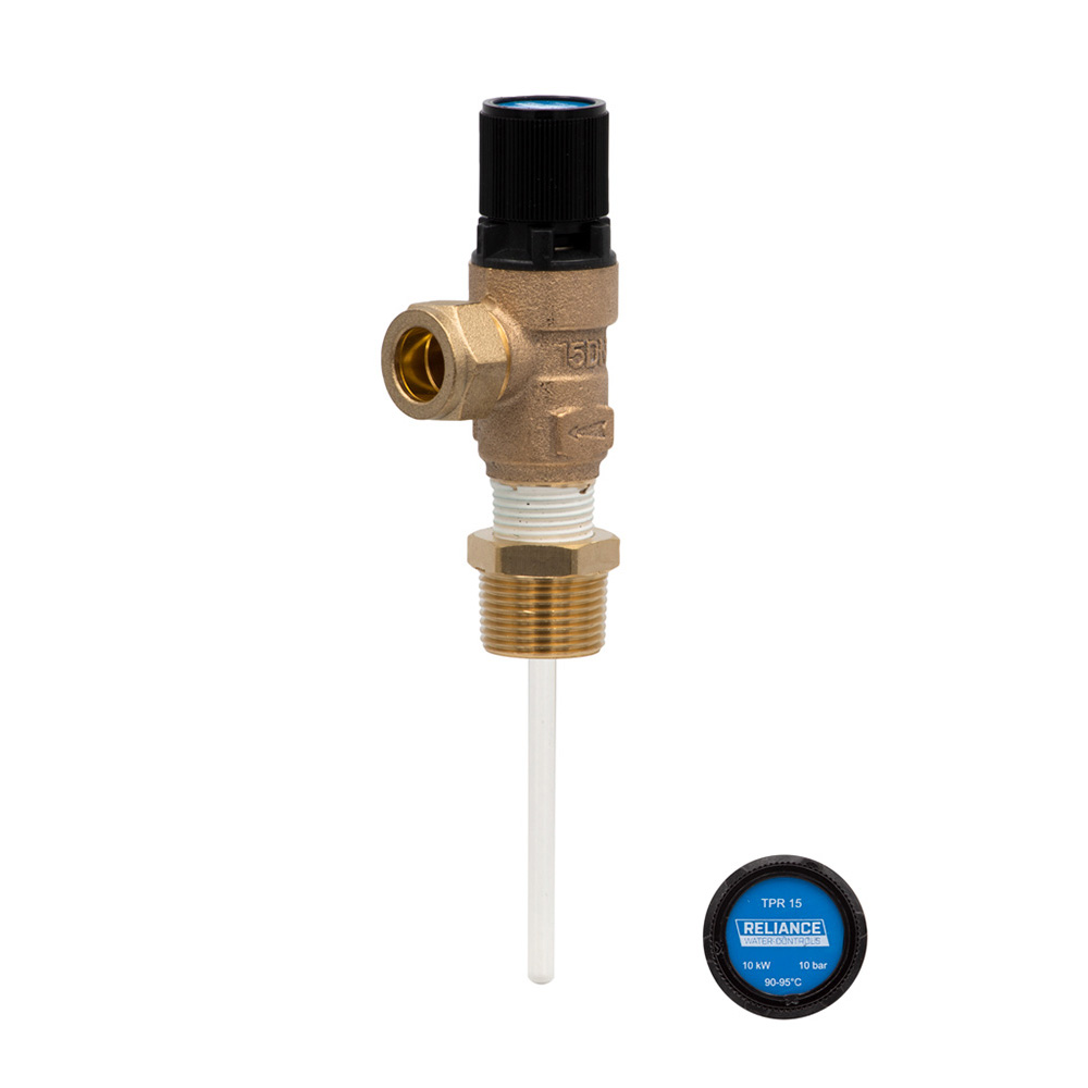 Heatrae Sadia PRESS-TEMP RELIEF VALVE 10 BAR 95605810