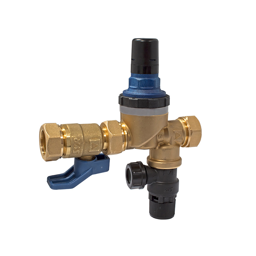 Heatrae Sadia MULTIBLOC - 22MM 3/8" BAR C/W STOP COCK & INTEGRATED PRV 95605869