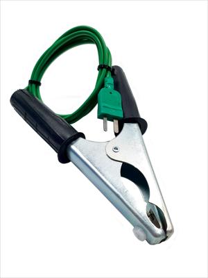Pipe clamp temperature probe