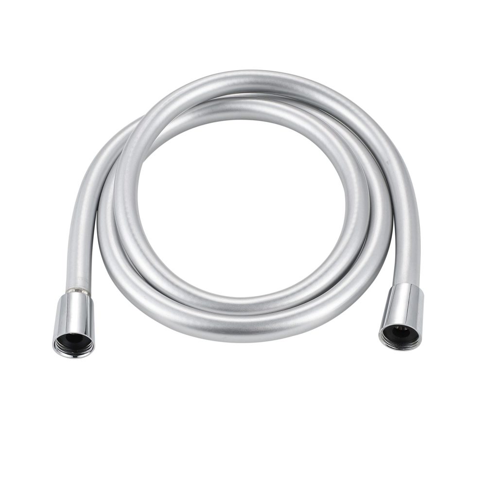 PM Silver Smooth Shower Hose 1.5 Metre