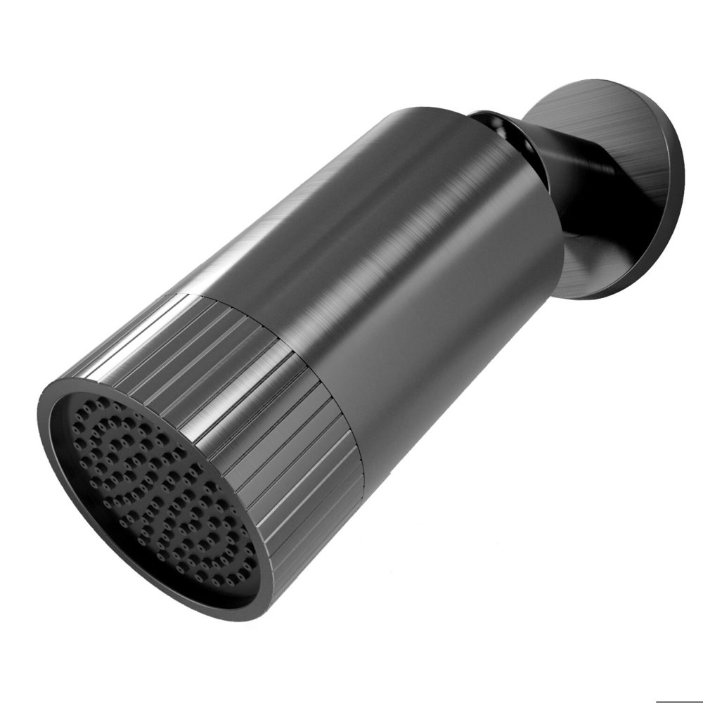 Cora Spotlight Shower Head Gunmetal