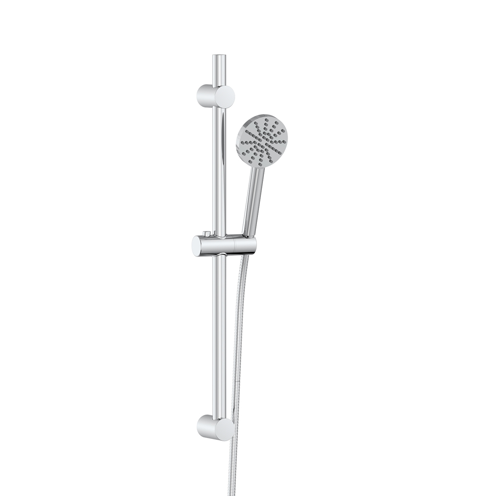 Cora Shower Riser Rail Hose Kit Chrome