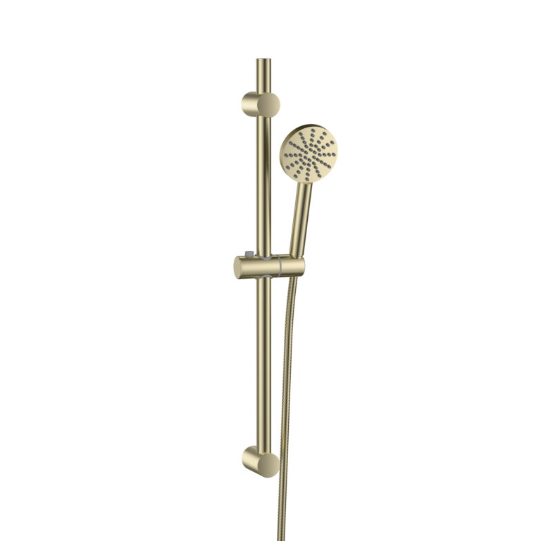 Cora Riser Rail Hose Kit Brushed Brass