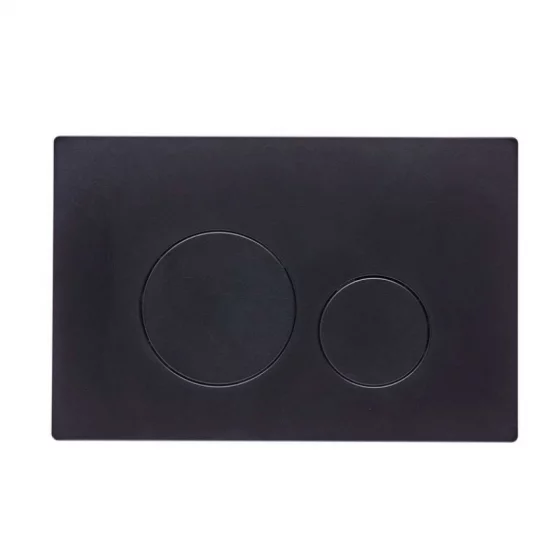 Roper Rhodes Rondo Round Dual Flush Push Plate - Black