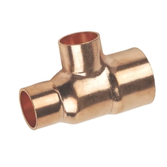 PM Endfeed Reduced tee 22x15x15mm Branch & End