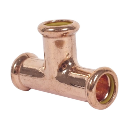 PRESS FIT GAS 15mm Equal Tee