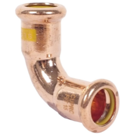 PRESS FIT GAS 15mm x 90 degree Elbow SG12