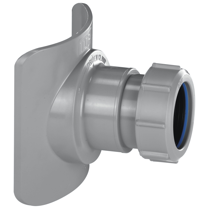 McAlpine BOSSCONN110T-GR Mechanical Soil Pipe Boss Connector Grey 1