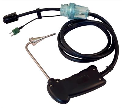 Sprint Pro bent flue probe with water trap