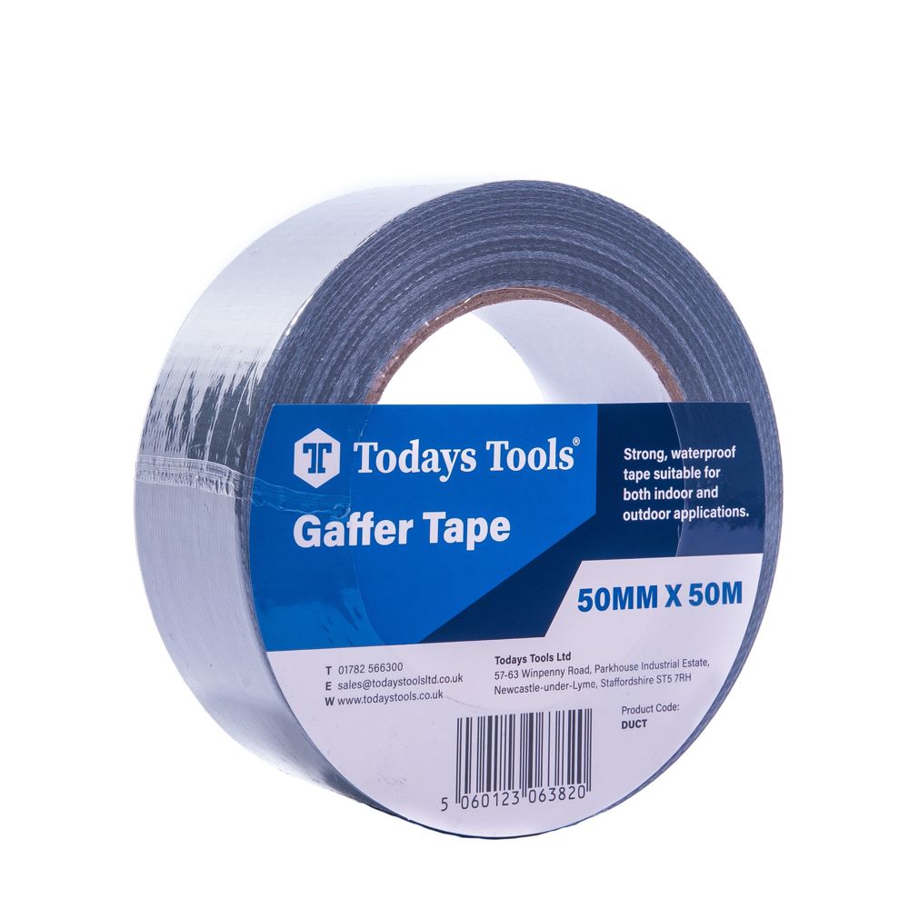 GAFFER TAPE SILVER 50MM X 50M