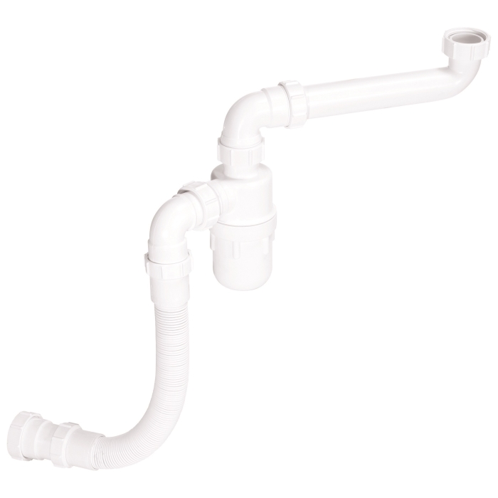 McAlpine Flexkit1 For Adjustable Height Sinks & Basins 1.25" x 1.5"