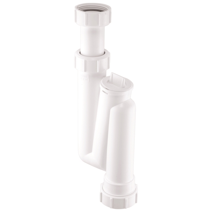McAlpine OBT1 Offset Pedestal Basin Trap 1.25"