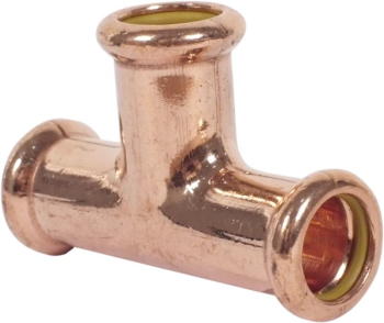 PRESS FIT GAS 28mm Equal Tee