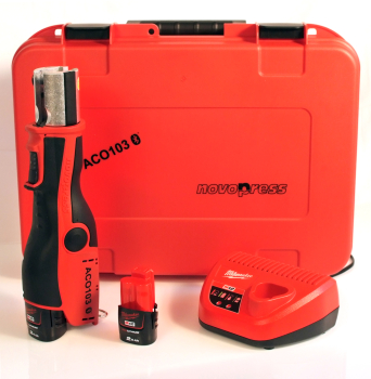 ACO103 TOOL C/W CASE,2X2AH BAT CHARGER NO JAWS