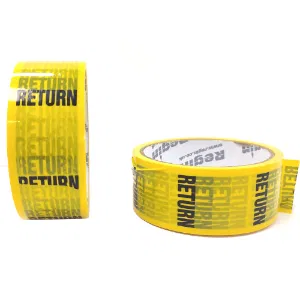Regin  RETURN Black/Yellow Tape - 33m