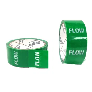 Regin  FLOW' White/Green Tape  - 33m