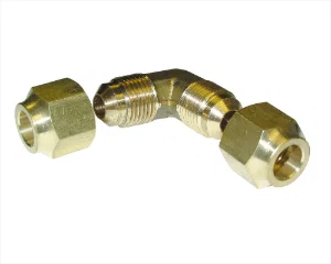 Regin  Flared 10mm Elbow (2 Nuts)