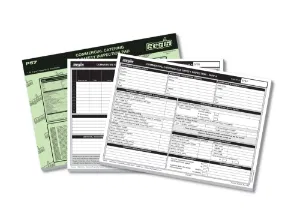 Regin -Commercial Catering Appliance Gas Safety Inspection Report Pad