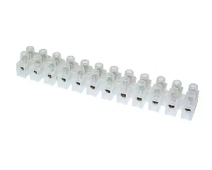 Regin  Connector Strip - 5A PVC 12 Way (2)