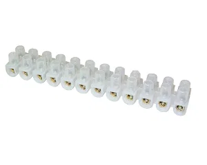 Regin  Connector Strip - 15A PVC 12 Way (1)