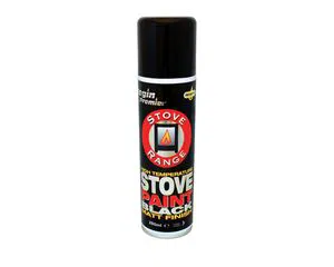 Regin  Stove Range - Stove Paint - Black - 250ml