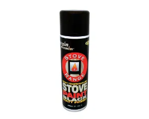 Regin  Stove Range - Stove Paint - Black - 450ml