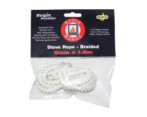 Regin  Stove Range - Stove Rope - Braided - 6mm (1.5m)